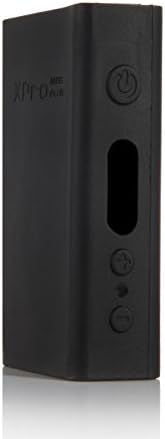 Smok Xpro M80 Plus 80w Silicone Protective Gel Skin Case Cover Fits 80 Watt Smoktech Mod (Black)