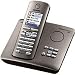 Siemens Gigaset SX455 ISDN schnurloses Telefon mit Farbdisplay und Anrufbeantworter, platin