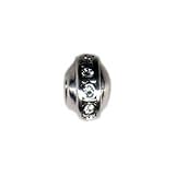 Eve's Addiction Rondell Birthstone April Bead - Pandora Bead & Bracelet Compatible