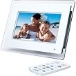 jWIN JP147 7-Inch LCD Digital Picture Frame (White)