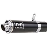 89-92 Suzuki GSXR1100 SG/black D&D full exhaust - Part No. 851-22B