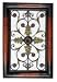 'Metal wall Decor Art Plaque Leaf Pattern 36'' Sculpture''