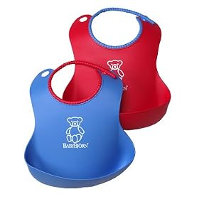 BabyBjörn Soft Bib 2 Pk Red/Blue