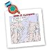 Londons Times Funny Animals Cartoons - When Elephants Gossip - Quilt Squares