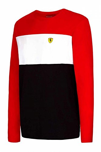 Ferrari Red Race Long Sleeve Tee