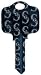 Seattle Mariners Kwikset KW1 House Key
