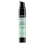 L'Oreal Paris Studio Secrets Professional Color Correcting Anti-Redness Primer, 0.68-Fluid Ounce
