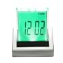 Digital LCD Thermometer Alarm Clock with Color Changing LED Backlight