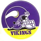 Minnesota Vikings 4 1 / 2 &acute; Round Sticker - B00022W4WS