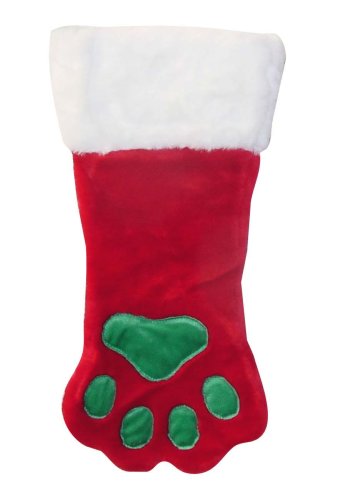 Kyjen Christmas Paw Stocking, Large- black friday deal