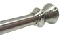 Aquatico Monte Carlo Shower Curtain Tension Rod, Satin