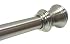 Aquatico Monte Carlo Shower Curtain Tension Rod, Satin