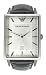 Emporio Armani Men's Black leather Strap Watch
