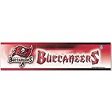 NFL Football Tampa Bay Buccaneers Bumper Sticker (2-Pack)