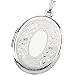 Sterling Silver Oval Shaped Locket