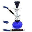 11 Mini Hookah with Case & Accessories, Blue Sapphire