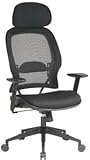 Professional AirGrid® Back and Mesh Seat Managers Chair with Adjustable Headrest, Adjustable