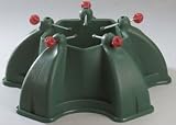 Heavy Duty Penta Green Christmas Tree Stand - For Real Live Trees Up To 8' Tall