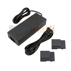 ACK-DC20 Replacement AC Power Adapter Supply Kit For Canon EOS Rebel XT XTi 350D 400D PowerShot G7 G9 S80 S70 S60 S55 S50 S45 S40 Digital Cameras