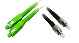 SC/APC TO SC/PC SM DUPLEX FIBER CORD 1 METER