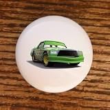 CHICK HICKS DISNEY PIXAR CARS DRAWER PULLS KNOBS
