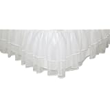 - Triple Layer Tulle Bed Skirt - Full by 