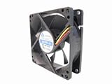 80mmx25mm ball case fan w/3-pin and 4-pin connector