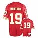 Joe Montana Red Reebok NFL 1994 Throwback Premier Kansas City Chiefs Jersey - Large