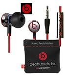 Original Monster Beats by Dr. Dre Stereo Headset In Ear schwarz/rot 3,5mm für HTC Desire | Desire S |Desire HD | Sensation | Sensation XL | Titan | Explorer | Evo 3D | Wildfire S | Radar | Rhyme | Mozart | Sensation XE | Salsa | Gratia | Desire Z | Wildfire | Incredible S | HD7 | Raider 4G | Explorer | HD2 | Trophy | ChaCha | One X | One S | One V | Flyer | HD mini | Legend | Google Nexus One | Omega | Rhyme | Bliss | Pyramid |