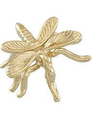 15.00X16.00 MM 14K Yellow Gold Mosquito Lapel Pin