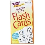 Math Flash Cards, Addition, 0 To 12, 3