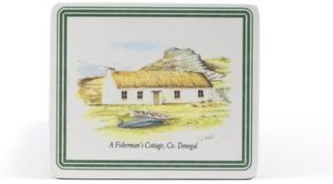 Irish Cottage Coasters Set of 4