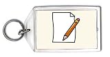 Clipart By Nicu Buculei - Book 01 Keychain