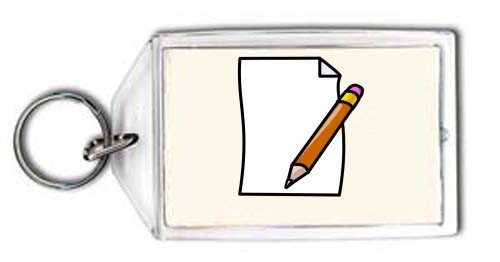 Clipart By Nicu Buculei - Book 01 Keychain