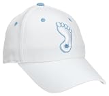 North Carolina Adult White One-Fit Hat (Small)