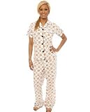 Paul Frank Sleepwear & Accessories The Julius Signature Poplin PJ Set in White,Sleepwear for Women