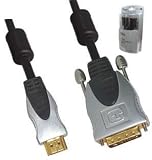 HDMI to DVI-D Gold Plated 1.5m Cable