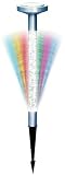HomeFare HF-112M Solar Garden Glo Yard Light, Multi-Color