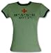 MASH 4077th M*A*S*H juniors babydoll shirt Green