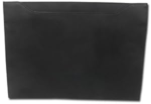 Black Leather File Folder
