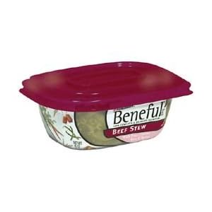 Beneful Prepared Meals Beef Stew with Peas, Carrots, Rice and Barley Dog Food Tubs