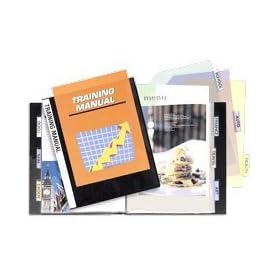 Itoya Clear Cover 8.5 x 11 Profolio Index Presentation / Display Book, 60 Sleeves for 120 Views.