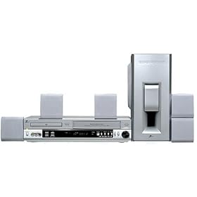 Zenith XBS444 250-Watt Home Theater System with Progressive-Scan DVD/VCR Combo