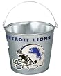 Detroit Lions Metal 5 Quart Pail - Football Sports Merchandise