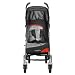Baby : Inglesina Urbe Scarletto Stroller- Black/ Silver/ Red