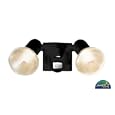 FL300 Dual Floodlight with Motion Sensor / Black / Energy Star Approved Motion Detecting Flood Light Fixture