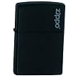 Black Matte, Zippo Logo - Pure