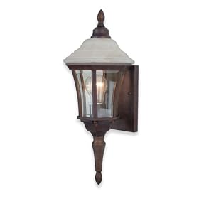 Royce Lighting RL2134 7WP Villa Outdoor Wall Lantern Weathered Patina with Clear Beveled... by Royce Lighting
