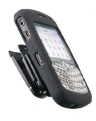 9087401 Body Glove Silicone Black case Blackberry 8300