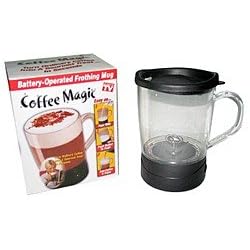 Coffee magic frothing mug